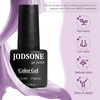 image:imageJODSONE Jelly Gel Nail Polish Set 32 Colors Sheer Pink Gel Polish Set with Base amp Top Matte Glitter Coat for Nail Art DIY Salon at HomeB17