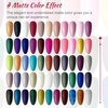 image:imageJODSONE Jelly Gel Nail Polish Set 32 Colors Sheer Pink Gel Polish Set with Base amp Top Matte Glitter Coat for Nail Art DIY Salon at HomeB22