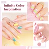 image:imageJODSONE Jelly Gel Nail Polish Set 32 Colors Sheer Pink Gel Polish Set with Base amp Top Matte Glitter Coat for Nail Art DIY Salon at HomeB26