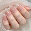 image:imageJODSONE Jelly Gel Nail Polish Set 32 Colors Sheer Pink Gel Polish Set with Base amp Top Matte Glitter Coat for Nail Art DIY Salon at HomeB29