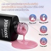 image:imageJODSONE Jelly Gel Nail Polish Set 32 Colors Sheer Pink Gel Polish Set with Base amp Top Matte Glitter Coat for Nail Art DIY Salon at HomeB29