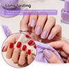 image:imageJODSONE Jelly Gel Nail Polish Set 32 Colors Sheer Pink Gel Polish Set with Base amp Top Matte Glitter Coat for Nail Art DIY Salon at HomeB33