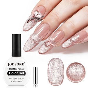 image:imageJODSONE Cat Eye Gel Nail Polish with Magnet 165ml Teal Gold Glitter Magnetic Gel for U VLED Curing DIY Nail Art Salon Gift  CAT14165MLCAT13