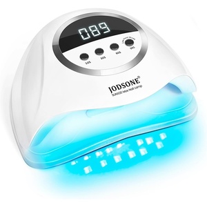 image:imageJODSONE Fast Curing U V LED Nail Dryer with 4 Timers Auto Sensor Nail Lamp GreenLight White