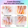 image:imageJODSONE 20 Colors Airbrush Gel Nail Polish Set for Nail Gradients No Dilution Gel Nail Polish DIY Various Patterns Nail Art Design Salon Kit Girls Holiday Gifts6ColorAirbrush5