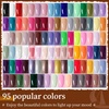 image:imageJODSONE 36Pcs Gel Nail Polish Kit with 4 Functional Adhesive Bottles Kit Soak Off Manicure Tools Gifts100SET 01