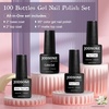 image:imageJODSONE 36Pcs Gel Nail Polish Kit with 4 Functional Adhesive Bottles Kit Soak Off Manicure Tools Gifts100SET 05