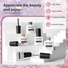 image:imageJODSONE 36Pcs Gel Nail Polish Kit with 4 Functional Adhesive Bottles Kit Soak Off Manicure Tools Gifts10Color12
