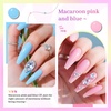 image:imageJODSONE 36Pcs Gel Nail Polish Kit with 4 Functional Adhesive Bottles Kit Soak Off Manicure Tools Gifts10Color501