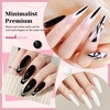 image:imageJODSONE 36Pcs Gel Nail Polish Kit with 4 Functional Adhesive Bottles Kit Soak Off Manicure Tools Gifts10ColorA