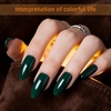 image:imageJODSONE 36Pcs Gel Nail Polish Kit with 4 Functional Adhesive Bottles Kit Soak Off Manicure Tools Gifts10ColorCD