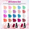 image:imageJODSONE 36Pcs Gel Nail Polish Kit with 4 Functional Adhesive Bottles Kit Soak Off Manicure Tools Gifts20SET5