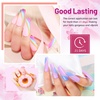 image:imageJODSONE 36Pcs Gel Nail Polish Kit with 4 Functional Adhesive Bottles Kit Soak Off Manicure Tools Gifts20SET5