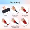image:imageJODSONE 36Pcs Gel Nail Polish Kit with 4 Functional Adhesive Bottles Kit Soak Off Manicure Tools Gifts32KITM5MPinkB0132