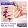 image:imageJODSONE 36Pcs Gel Nail Polish Kit with U V Light Crystal Transparent Classic Color 4 Functional Gel for All Seasons20KITSUN1G01A