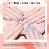 image:imageJODSONE 36Pcs Gel Nail Polish Kit with U V Light Crystal Transparent Classic Color 4 Functional Gel for All Seasons20SET01A