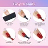 image:imageJODSONE 36Pcs Gel Nail Polish Kit with U V Light Crystal Transparent Classic Color 4 Functional Gel for All Seasons32COLOORKIT