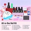 image:imageJODSONE 36Pcs Gel Nail Polish Kit with U V Light Crystal Transparent Classic Color 4 Functional Gel for All Seasons32COLOORKIT