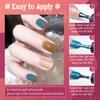 image:imageJODSONE 36Pcs Gel Nail Polish Kit with U V Light Crystal Transparent Classic Color 4 Functional Gel for All Seasons32KIT 1G 01A