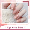 image:imageJODSONE 36Pcs Gel Nail Polish Kit with U V Light Crystal Transparent Classic Color 4 Functional Gel for All Seasons32KIT 1G 01A