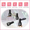 image:imageJODSONE 36Pcs Gel Nail Polish Kit with U V Light Crystal Transparent Classic Color 4 Functional Gel for All Seasons32KIT 1G 10A