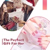 image:imageJODSONE 36Pcs Gel Nail Polish Kit with U V Light Crystal Transparent Classic Color 4 Functional Gel for All Seasons32KIT 1G 10A