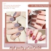 image:imageJODSONE 36Pcs Gel Nail Polish Kit with U V Light Crystal Transparent Classic Color 4 Functional Gel for All Seasons32KITColor 7