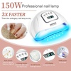 image:imageJODSONE 36Pcs Gel Nail Polish Kit with U V Light Crystal Transparent Classic Color 4 Functional Gel for All Seasons32KITColor 7