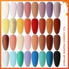 image:imageJODSONE 36Pcs Gel Nail Polish Kit with U V Light Crystal Transparent Classic Color 4 Functional Gel for All Seasons32KITColor 8