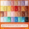 image:imageJODSONE 36Pcs Gel Nail Polish Kit with U V Light Crystal Transparent Classic Color 4 Functional Gel for All Seasons32KITColor 8