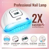 image:imageJODSONE 36Pcs Gel Nail Polish Kit with U V Light Crystal Transparent Classic Color 4 Functional Gel for All Seasonsclassic series