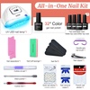image:imageJODSONE 36Pcs Gel Nail Polish Kit with U V Light Crystal Transparent Classic Color 4 Functional Gel for All Seasonsrainbow candy a01