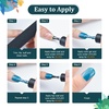 image:imageJODSONE 36Pcs Gel Nail Polish Kit with U V Light Crystal Transparent Classic Color 4 Functional Gel for All Seasonswith glitter color series