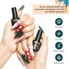 image:imageJODSONE 36Pcs Gel Nail Polish Kit with U V Light Crystal Transparent Classic Color 4 Functional Gel for All Seasonswith glitter color series