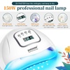 image:imageJODSONE 36Pcs Gel Nail Polish Kit with U V Light Crystal Transparent Classic Color 4 Functional Gel for All Seasonswith glitter color series
