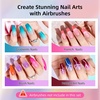 image:imageJODSONE Airbrush Gel Nail Polish Set 20 Colors No Dilution Fine Mist Nail for Ombre French Nail Art Design Nail Airbrush Paint Gel Nail Polish Ideal for Home Salon Use20ColorAirbrush5