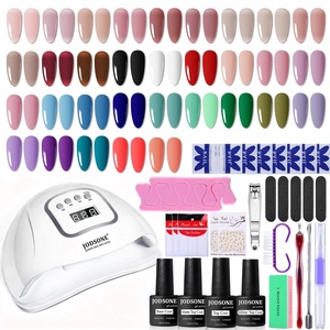 image:imageJODSONE 36Pcs Gel Nail Polish Kit with U V Light Crystal Transparent Classic Color 4 Functional Gel for All Seasons32COLOORKIT