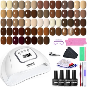image:imageJODSONE 36Pcs Gel Nail Polish Kit with U V Light Crystal Transparent Classic Color 4 Functional Gel for All Seasons32KITM5MBMK0132
