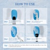 image:imageJODSONE Blooming Wave Nail Gel 165ML for Ocean Wave and Lace Nail ArtBlooming Liquid Applied Over Uncured Base GelDeep Berry RedB1507B1501