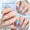 image:imageJODSONE Blooming Wave Nail Gel 165ML for Ocean Wave and Lace Nail ArtBlooming Liquid Applied Over Uncured Base GelDeep Berry RedB1507B1501