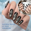 image:imageJODSONE Blooming Wave Nail Gel 165ML for Ocean Wave and Lace Nail ArtBlooming Liquid Applied Over Uncured Base GelDeep Berry RedB1507B1502