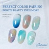 image:imageJODSONE Blooming Wave Nail Gel 165ML for Ocean Wave and Lace Nail ArtBlooming Liquid Applied Over Uncured Base GelDeep Berry RedB1507B1506