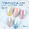 image:imageJODSONE Blooming Wave Nail Gel 165ML for Ocean Wave and Lace Nail ArtBlooming Liquid Applied Over Uncured Base GelDeep Berry RedB1507B1508
