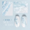 image:imageJODSONE Blooming Wave Nail Gel 165ML for Ocean Wave and Lace Nail ArtBlooming Liquid Applied Over Uncured Base GelDeep Berry RedB1507B1508