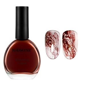 image:imageJODSONE Blooming Wave Nail Gel 165ML for Ocean Wave and Lace Nail ArtBlooming Liquid Applied Over Uncured Base GelDeep Berry RedB1507B1507