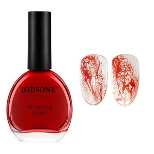 image:imageJODSONE Blooming Wave Nail Gel 165ML for Ocean Wave and Lace Nail ArtBlooming Liquid Applied Over Uncured Base GelDeep Berry RedB1507B1510