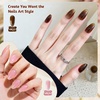 image:imageJODSONE 10 Colors Builder Nail Gel Polish Set with Base Coat and Top Coat No Wiping for Nails Strengthener Hard Nail Extension Gel LED Nail Lamp Cured10COLORBuilder GelBG