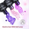 image:imageJODSONE 10 Colors Builder Nail Gel Polish Set with Base Coat and Top Coat No Wiping for Nails Strengthener Hard Nail Extension Gel LED Nail Lamp Cured20color set 10