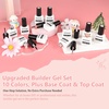 image:imageJODSONE 10 Colors Builder Nail Gel Polish Set with Base Coat and Top Coat No Wiping for Nails Strengthener Hard Nail Extension Gel LED Nail Lamp Cured10COLORBuilder GelGJ