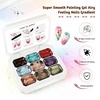 image:imageJODSONE 100PCS Soft Nail Sponges Tool with 1PCS Grabbing Pen Professional Accessories Manicure Salon Supplies for Nail Art Gradient Designs Blush Nail Art9ColorPPG3